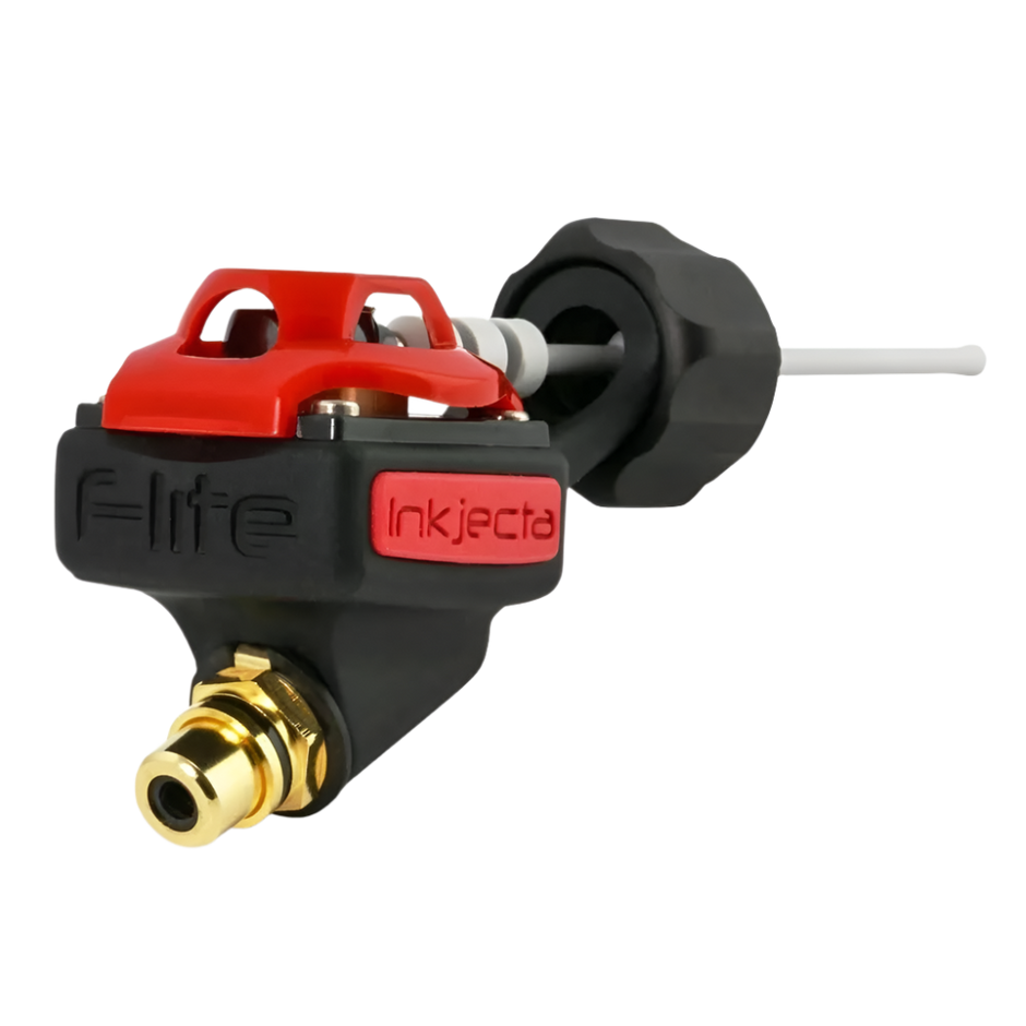 InkJecta Flite Nano Elite Rotary Tattoo Machine in red and black color