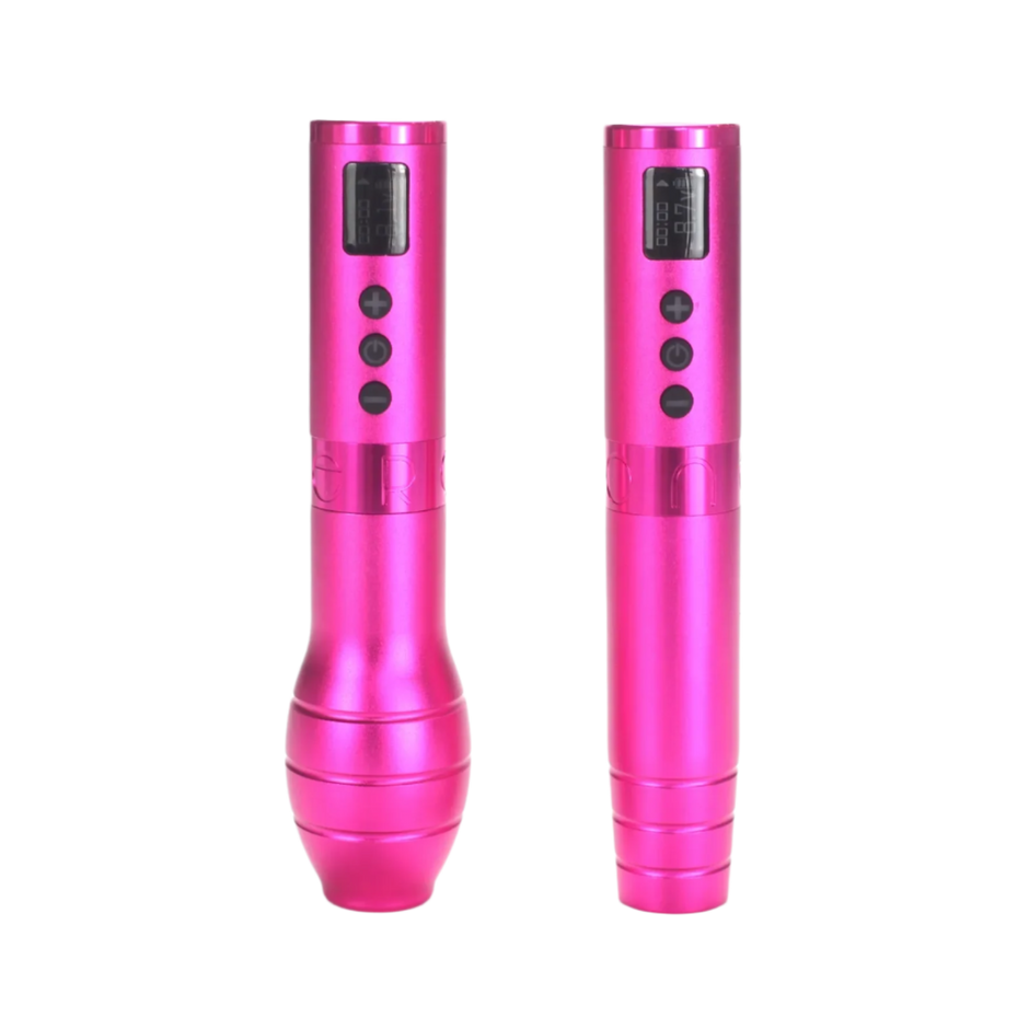 ergon - Neon pink - showing alternate grip