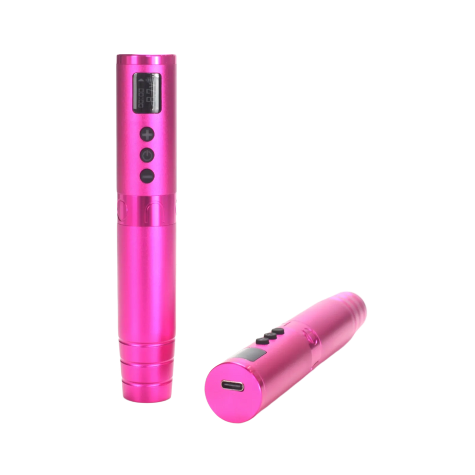 Ergon tattoo machine pen showing port for USB C