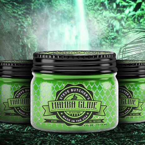 mamba glide tubs - tattoo glide with cbd - steve butcher