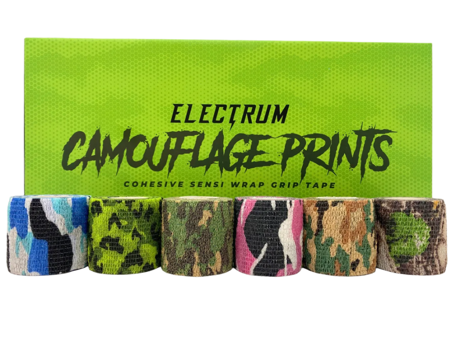 selection of Camo Grip Tape prints