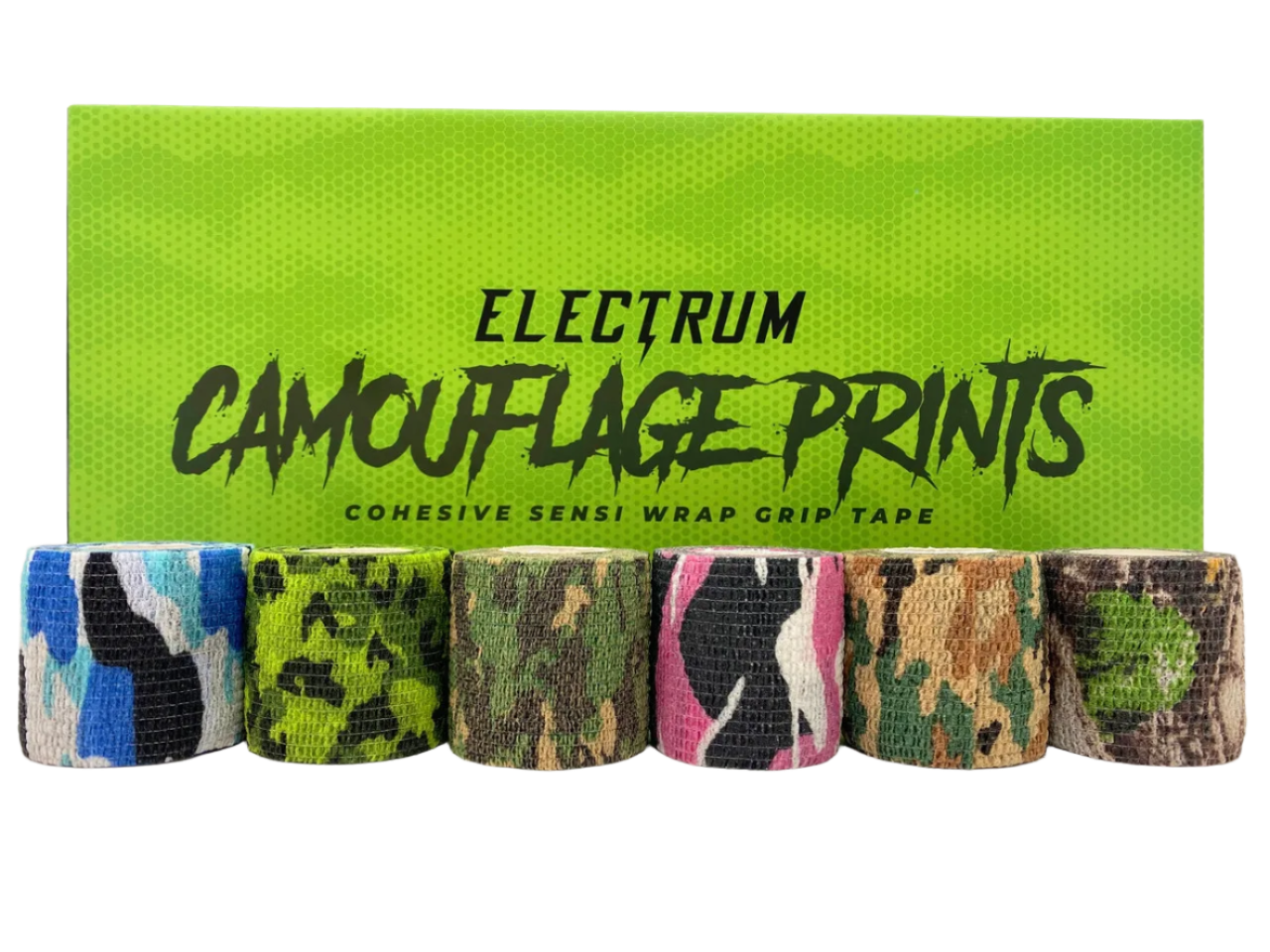 selection of Camo Grip Tape prints
