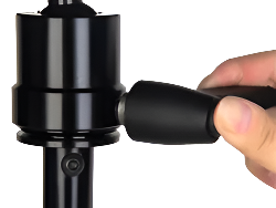 close up of arm rest for tattooing