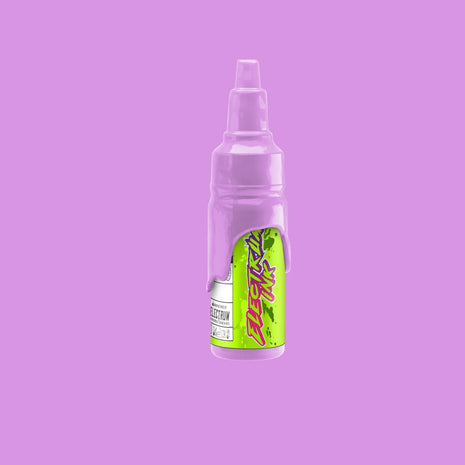 A bottle of Electrum Tattoo Ink in a pinky purply color, labeled 'Mochi' from the 7 Color Kawaii Pastel Set.