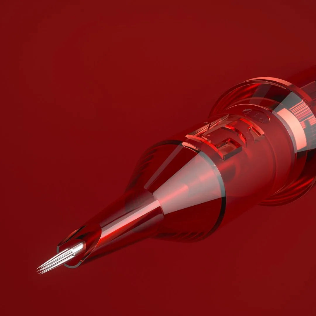 'Fire' needle cartridge showing configuration