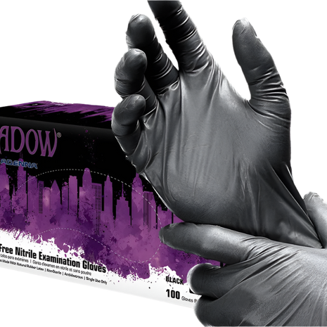 Black Nitrile gloves