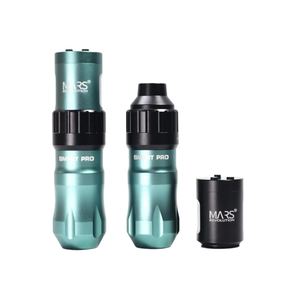 blue metallic mars tattoo machine