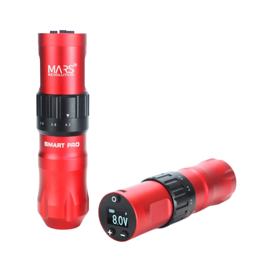 black and red 'Mars Revolution' tattoo machine