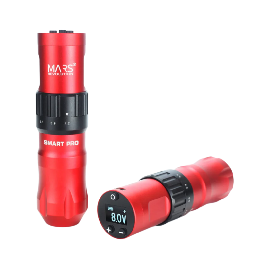 black and red 'Mars Revolution' tattoo machine