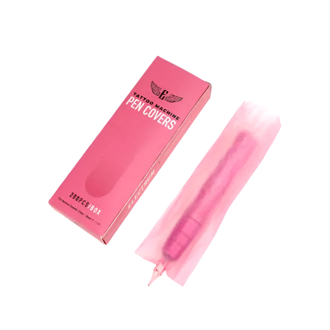 Box of Pink Pen covers