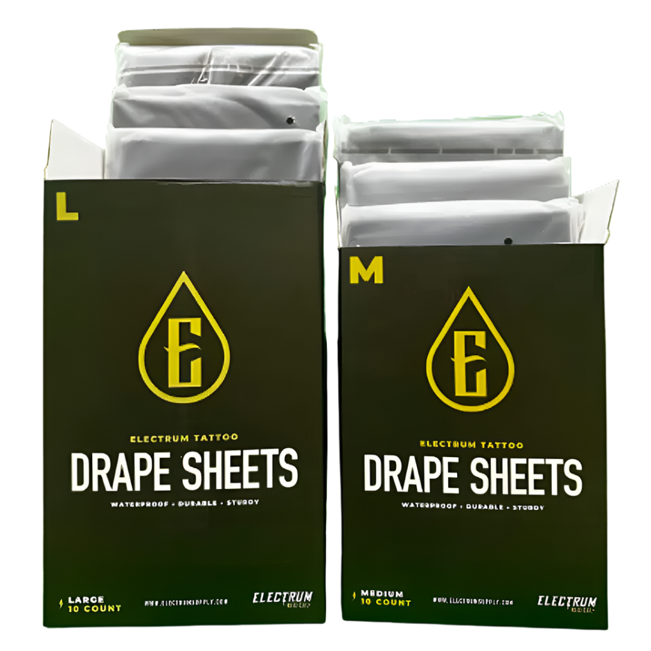 2 open boxes of Drape sheets