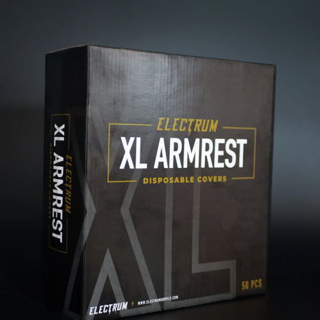 box showing the packaging for the armrest cover