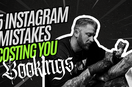 male tattoo artist (mat heaphy) tattooing "The Business of Tattooing: The 5 Mistakes You're Making On Instagram That Are Costing You Tattoo Clients"