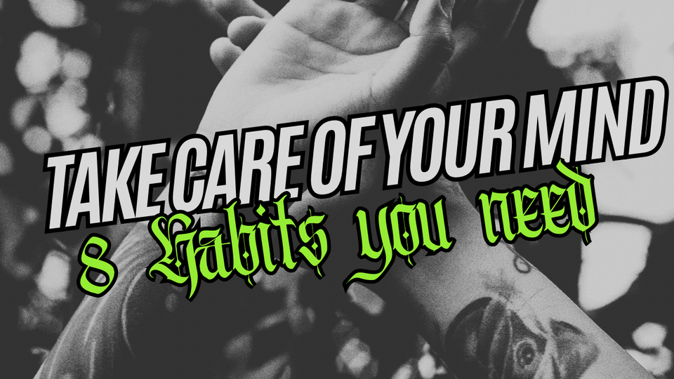 The Business of Tattooing - 8 Good habits for better mental health as a tattoo artist
