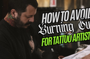 male tattoo artist "how to avoid burning out for tattoo artists"