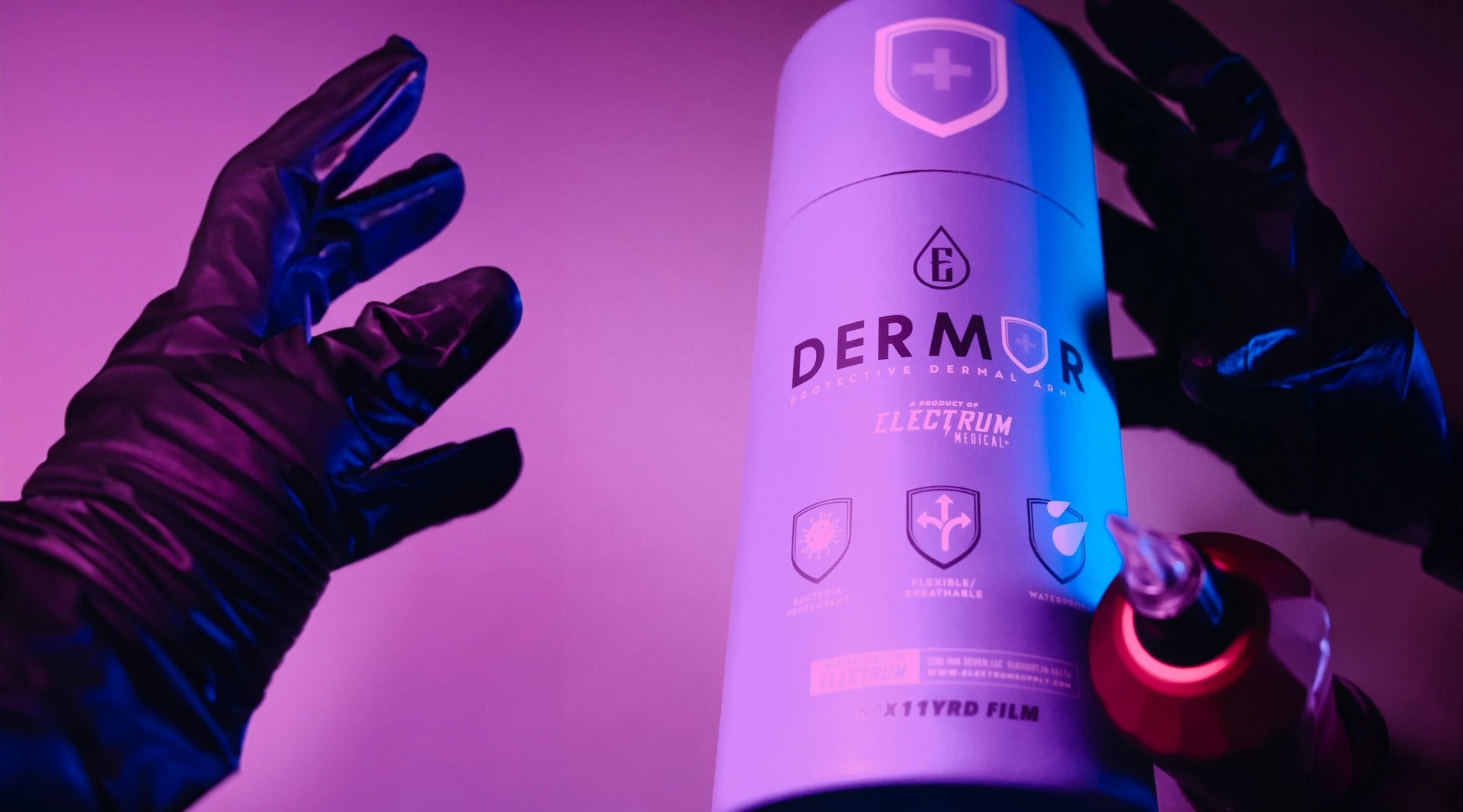 dermor tattoo armour - a waterproof bandage for healing a tattoo 