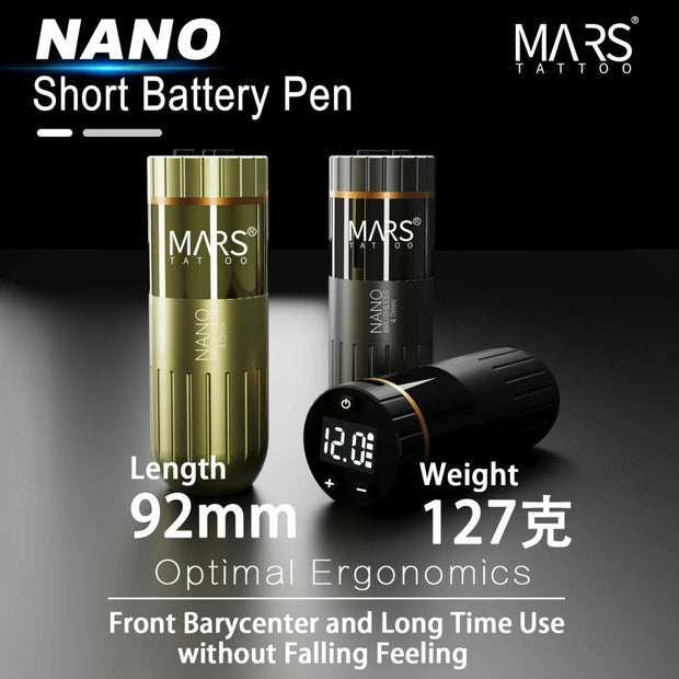 MARS Nano Wireless Tattoo Machine