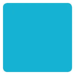 Swatch of Robin Egg Blue by Eternal  A solid pale blue color block representing the tattoo ink color 'ROBIN EGG'.