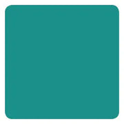A swatch of tropical teal tattoo ink displaying its color and texture.