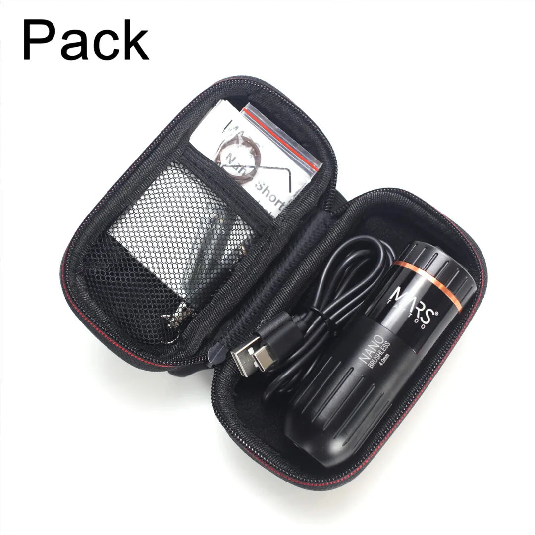 packing/travel case for Mars tattoo machine