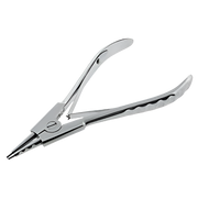 A pair of 6 inch ring opening pliers with 3 notches and needle nose - its used to open seam rings 