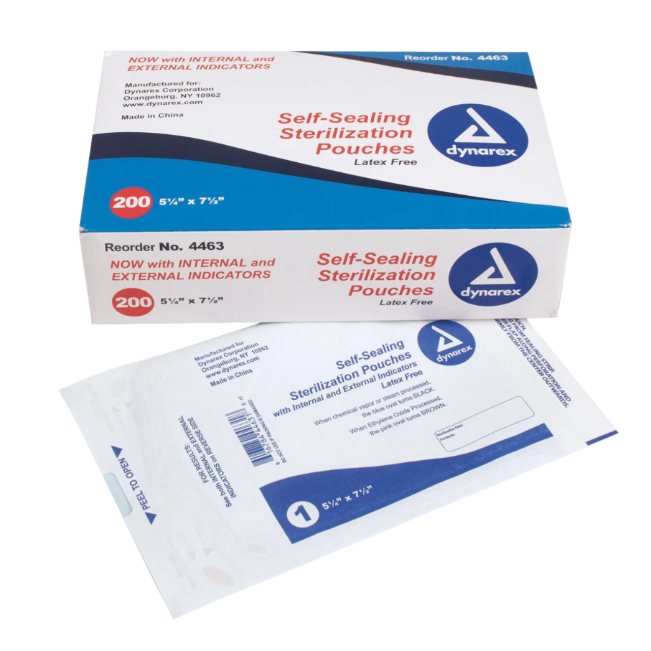 Self sealing sterilization pouches