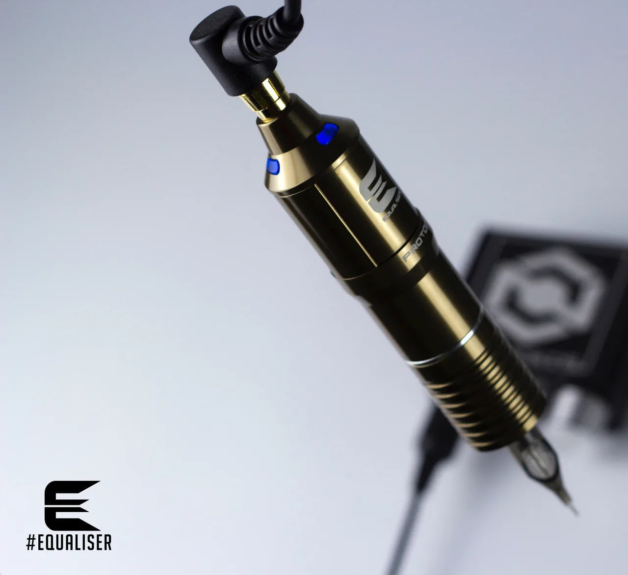 Close up of tattoo pen