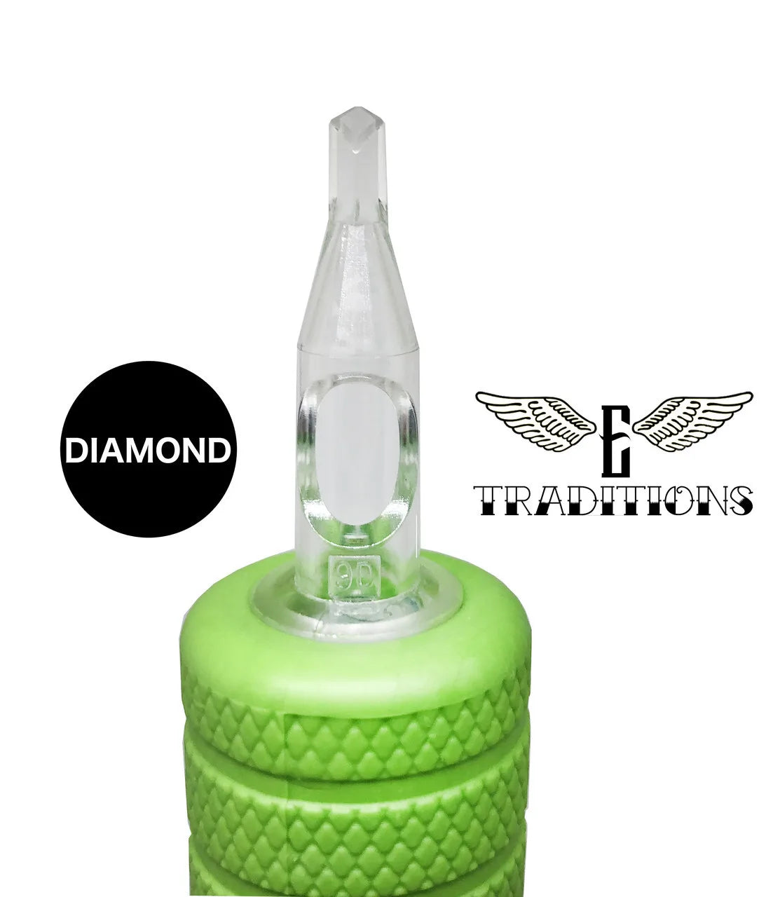 diamond shaped tattoo disposable tubes for traditional needle on bar 