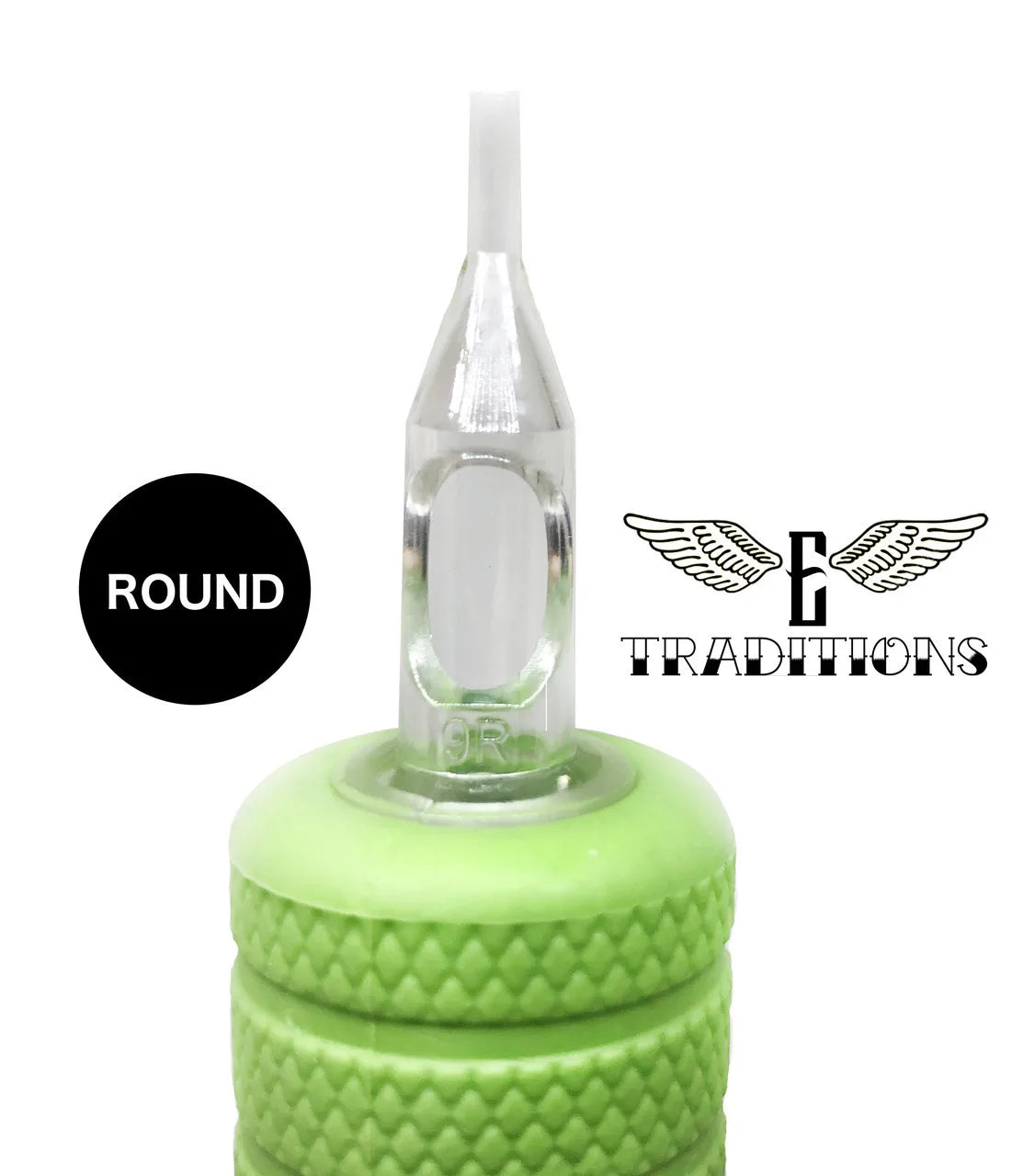 round tattoo disposable tubes for traditional needle on bar