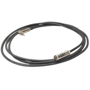 A black silicone tattoo cable with connectors on both ends, labeled with 'MEDUSA' and the brand 'Evolution Cords'.