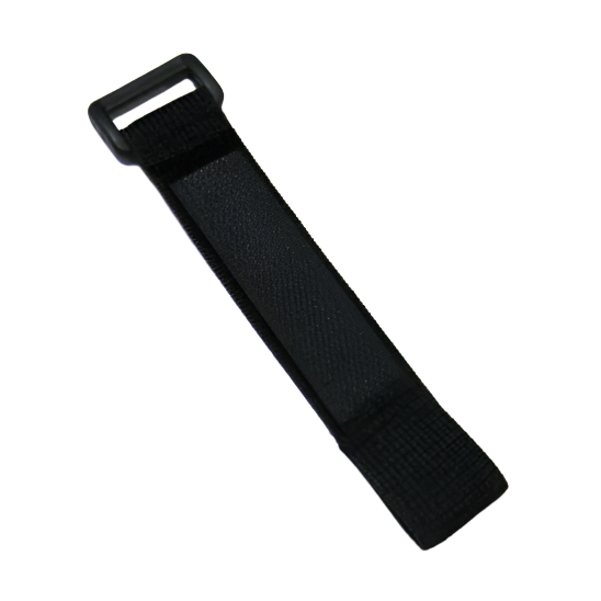 its a strap - its black - you use it to wrap the practice skin onto something like an arm