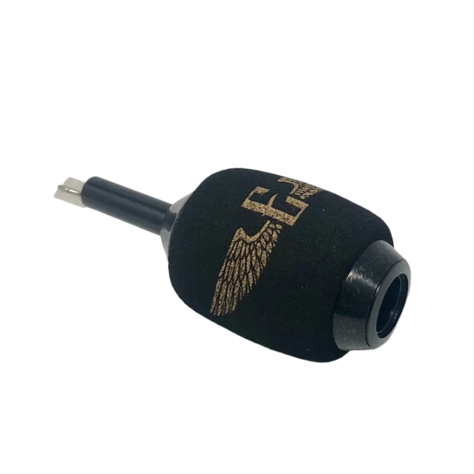 close up of ergo foam disposable grip