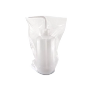 Its a clear plastic bag made to fit around a wash bottle for protecting from bloodborne pathogens while tattooing