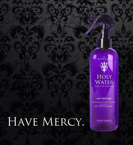 holy water tattoo soothing numbing wash