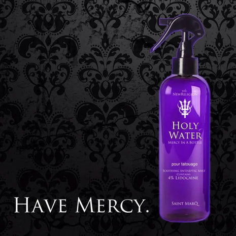 holy water tattoo soothing numbing wash