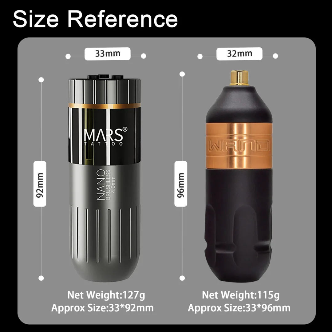 2 short Battery Pens