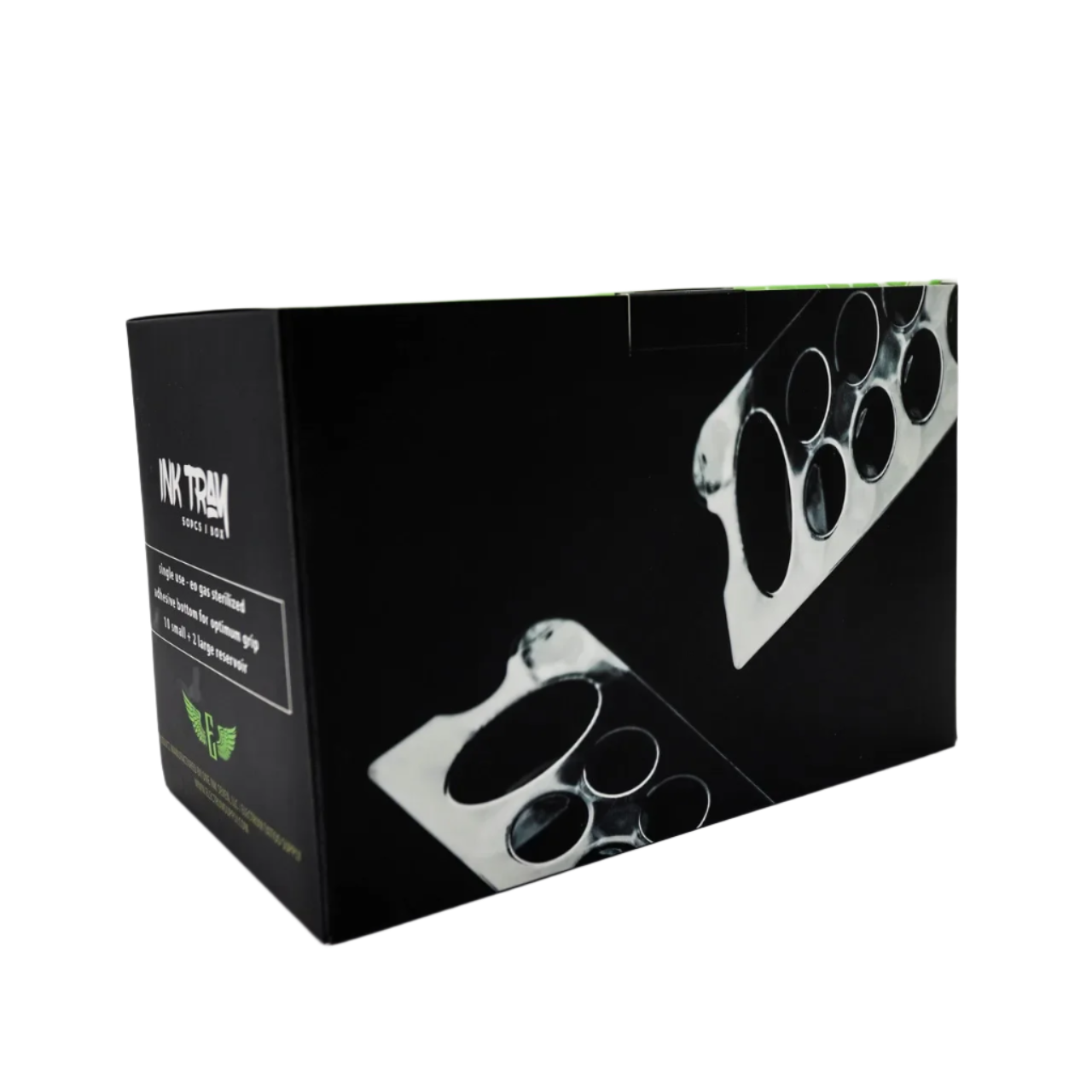 different view of box containing Ink trays