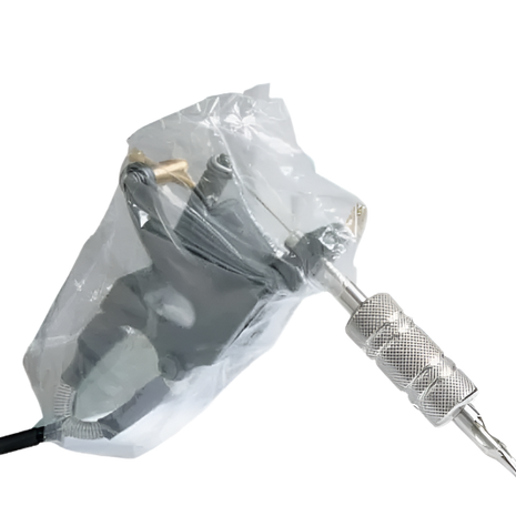 Electrolysis machine with clear plastic cover on a white background