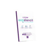 A pack of Electrum Eco Stencil Premium Stencil Paper, 8.5 x 11 inches, with 500 sheets, displayed on a light background.