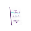 A pack of Electrum Eco Stencil Premium Stencil Paper, 8.5 x 11 inches, with 500 sheets, displayed on a light background.