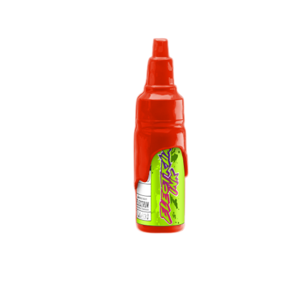 a bottle of electrum tattoo ink named AUTUMN BLAZE - its a bright orange/red mix 
