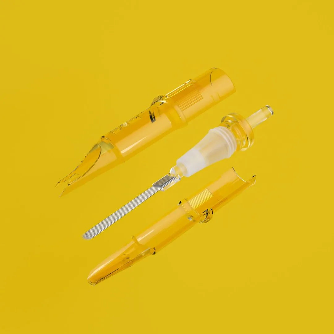 'Fire' - curved tattoo needle cartridge