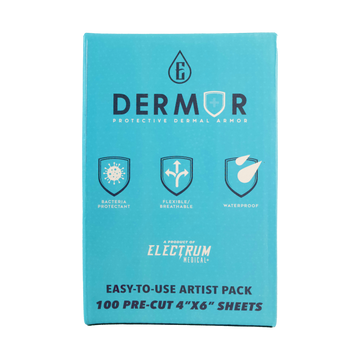 electrum dermor pre cut sheets for tattoo aftercare
