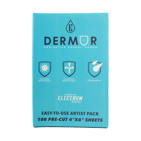 electrum dermor pre cut sheets for tattoo aftercare
