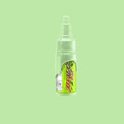 A bottle of Electrum Tattoo Ink in Midori pastel green color, part of the 7 Color Kawaii Pastel Set.