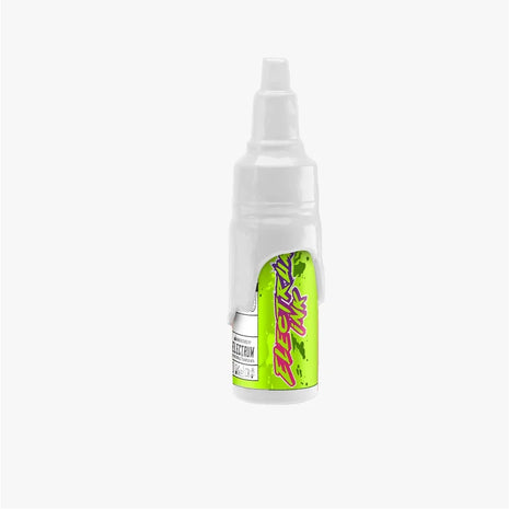 A bottle of Electrum Ink's Fatality White Highlighting Ink 