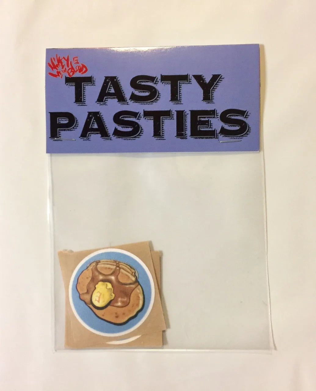 Tasty Pastie packaging - nipple covers for the time censorship is required
