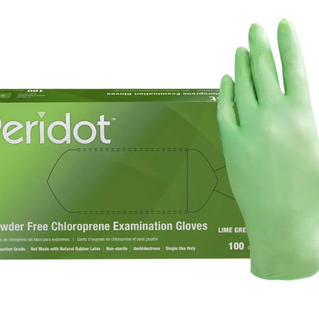 green gloves 
