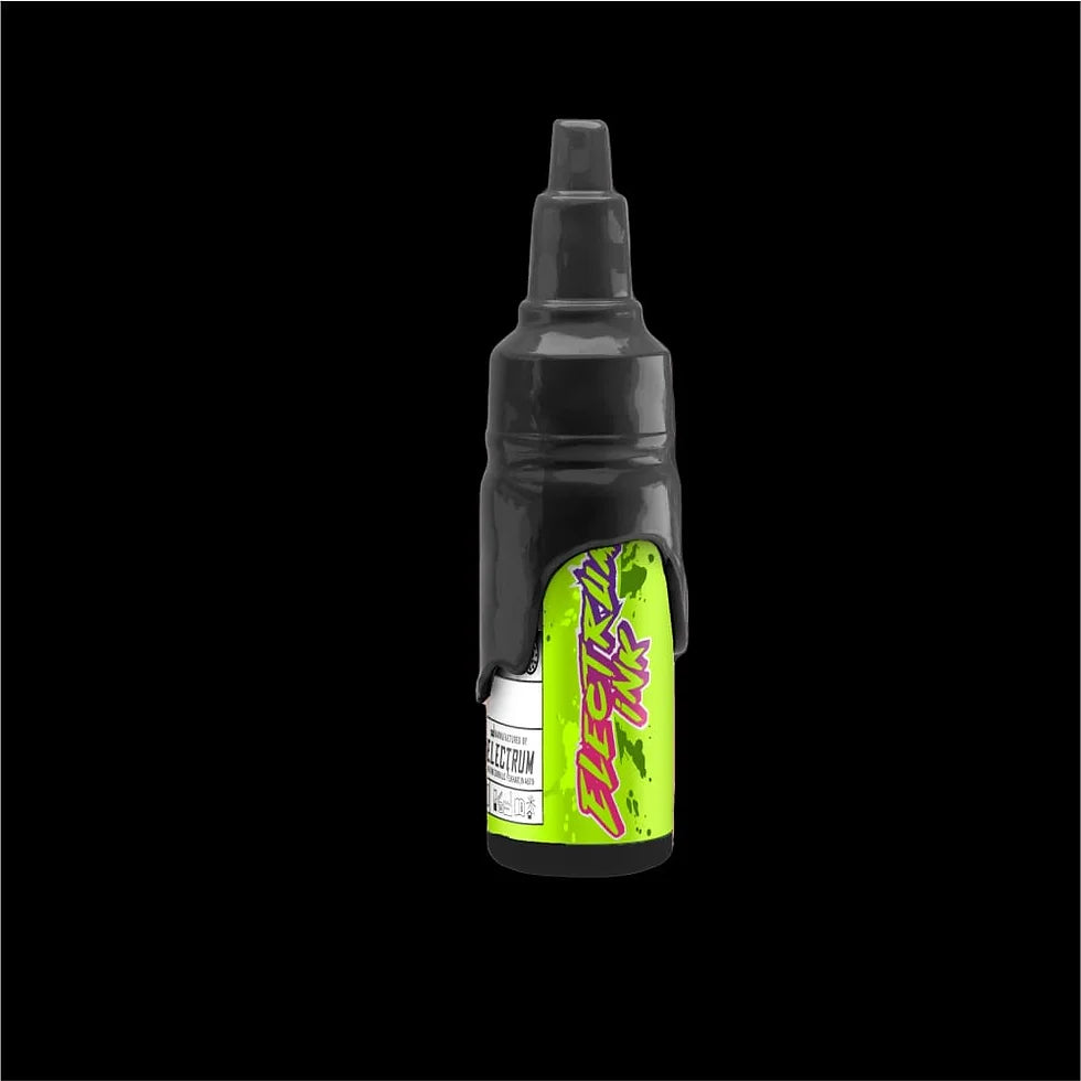A bottle of Electrum Tattoo Ink in Gray Wash Darkest color.