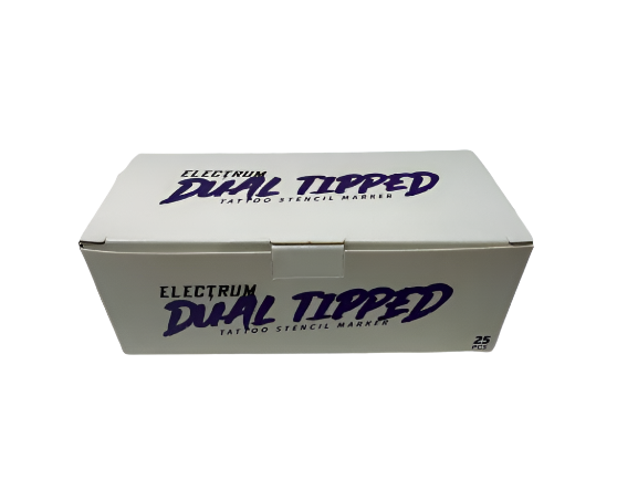 box of stencil markers for tattoos